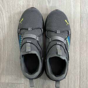 Kids size 2 Puma shoes.